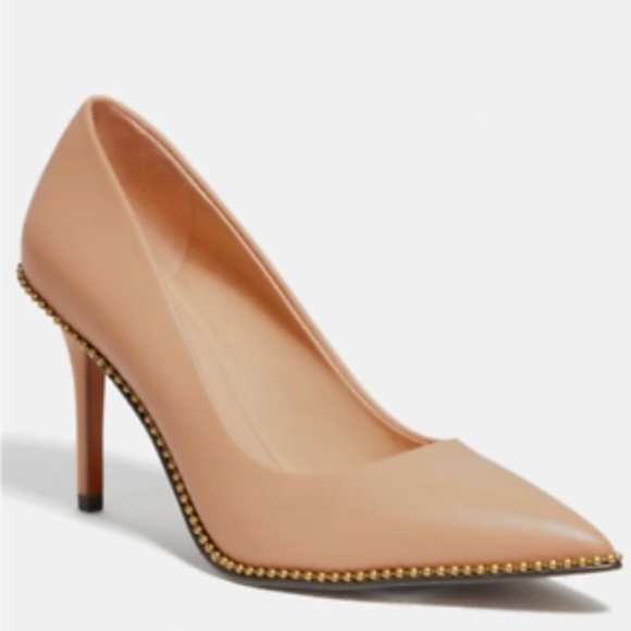 Coach Shoes - COACH Waverly85 Beadchain Pumps